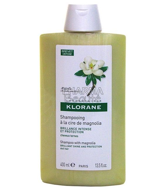 Klorane Cire de Magnolia Shampoing Brillance 400ml pas cher