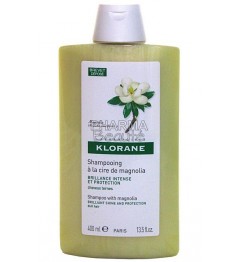 Klorane Cire de Magnolia Shampoing Brillance 400ml pas cher