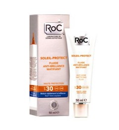 Roc Soleil Protection SPF30 Fluide Anti Brillance Matifiant 50Ml