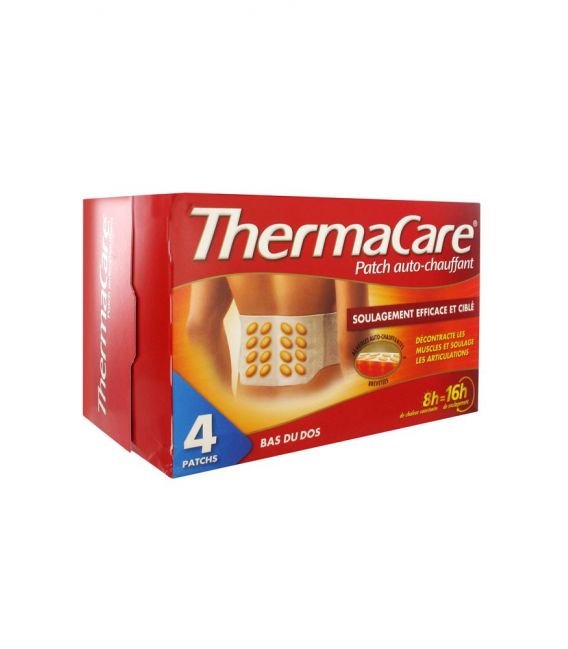 Thermacare Patch Chauffant Anti-Douleur Dos Boite de 4