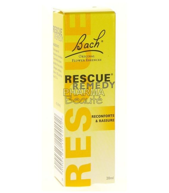 Fleurs de Bach Rescue Gouttes 20 ml pas cher