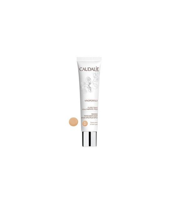 Caudalie Vinoperfect Fluide Teintée Clair 40Ml, Caudalie