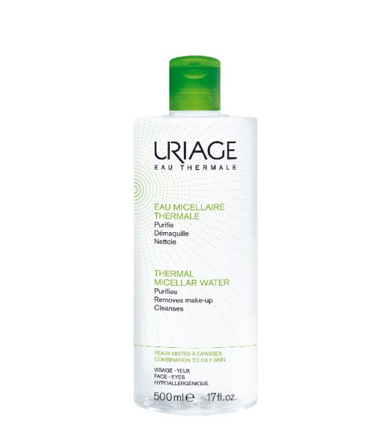 Uriage Eau Micellaire Thermale Peaux Mixtes à Grasses 500Ml