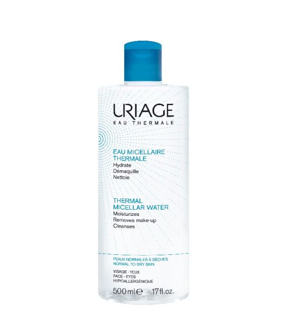 Uriage Eau Micellaire Thermale Peaux Normales à Sèches 500Ml