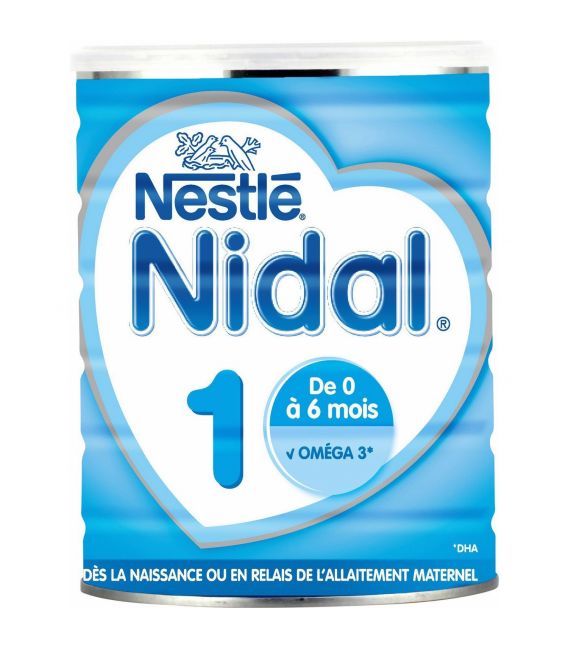 Nidal Lait 1er Age Bag In Box 2x350 grammes