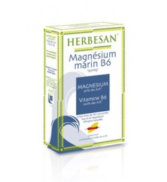 Herbesan Magnésium Marin Vitamine B6 20 Ampoules de 15Ml