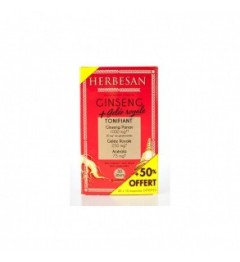 Herbesan Ginseng Gelée Royale 30 Ampoules de 15Ml