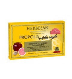 Herbesan Propolis Gelée Royale 30 Ampoules de 15Ml