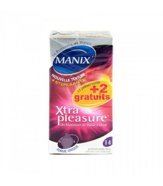 Manix Préservatif Xtra Pleasure Boite de 14