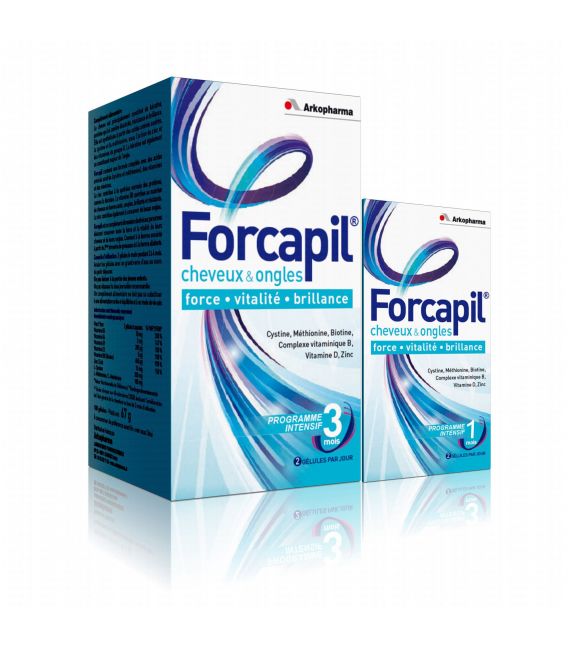 Forcapil 180 Gélules + 60 Gratuites