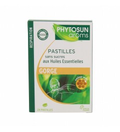 Phytosun Aroms Pastilles Sans Sucre Miel Boite de 24