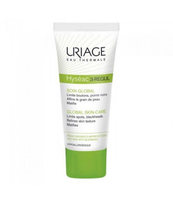 Uriage Hyseac 3 Regul Soin Global 40Ml, Uriage Hyseac 3 Regul