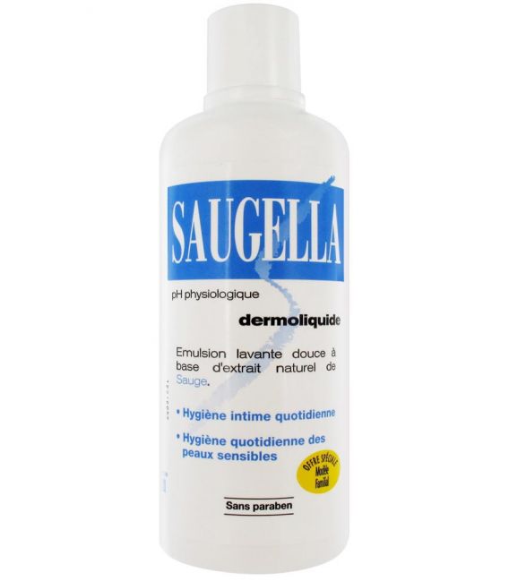 Saugella Dermoliquide Emulsion Lavante 750Ml