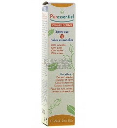 Puressentiel Sommeil Détente Spray aux 12 Huiles Essentielles 75ml