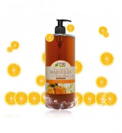 MKL Savon Liquide de Marseille Orange Miel 1 Litre