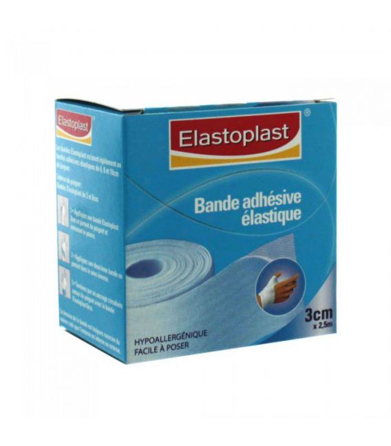 Elastoplast Bande Adhésif Elastique 3cmx2,5m