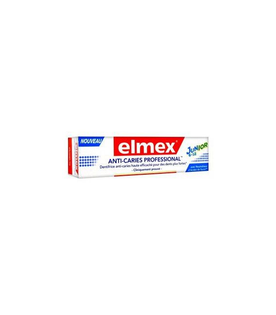 Elmex Dentifrice Anti caries Pro Junior 75Ml