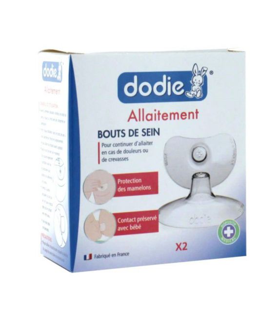 Dodie Bouts de Sein Anatomiques 2 unités