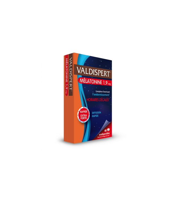 Valdispert Melatonine 1,9Mg Orodispersible Boite de 40