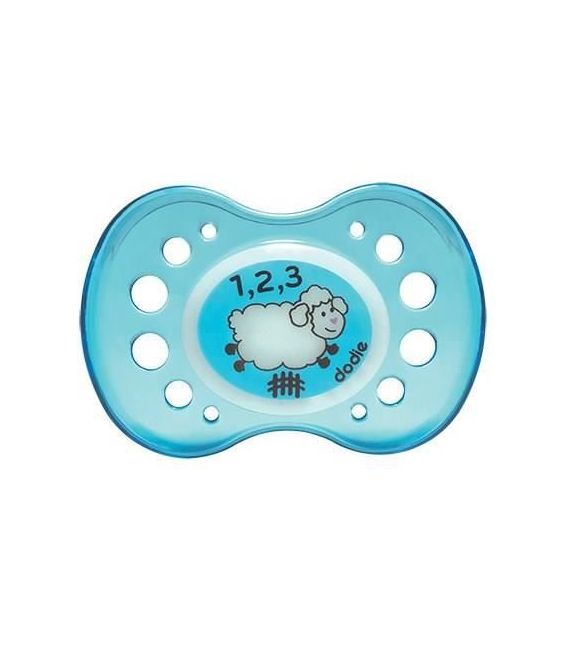 Dodie Sucette Anatomique Silicone +18 Mois Duo Nuit A2