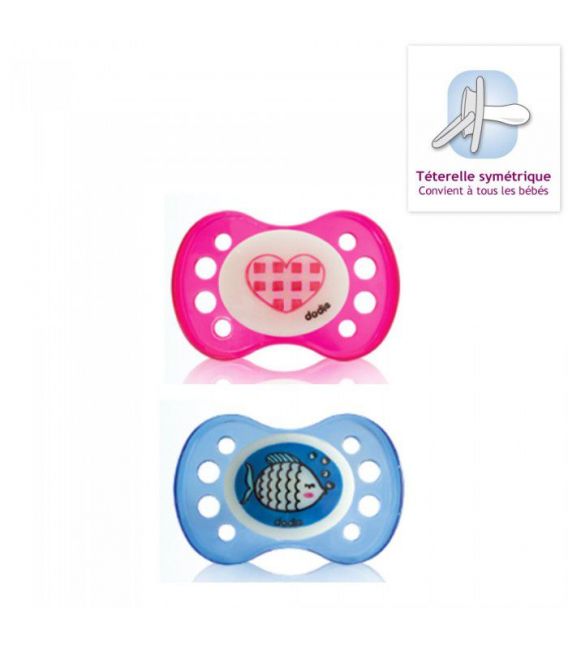 Dodie Sucette Anatomique Silicone +6 Mois A17