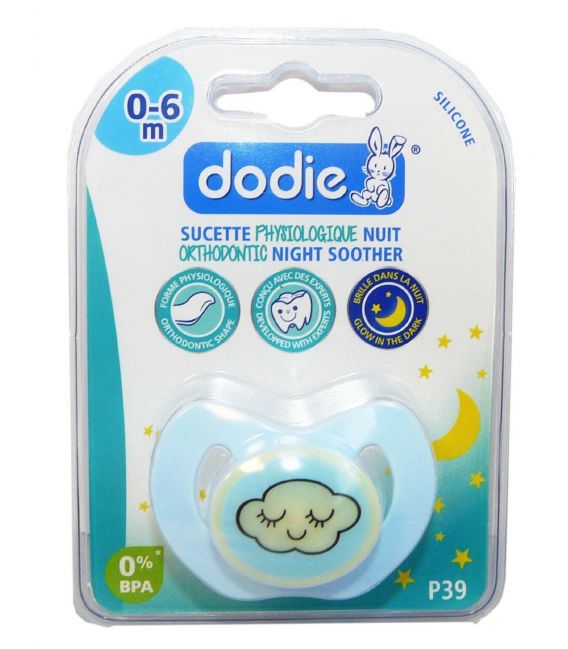 Dodie Sucette Physiologique Silicone 0-6 Mois P39