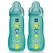 MAM Biberon 2ème Age Bleu Tétine Débit X Lot de 2x330 Ml