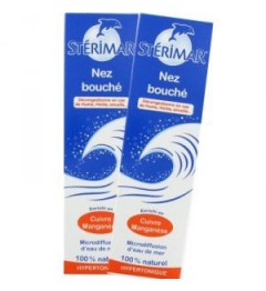 Stérimar Nez Bouché 100ml Lot de 2